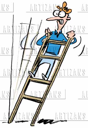 Ladder Falling